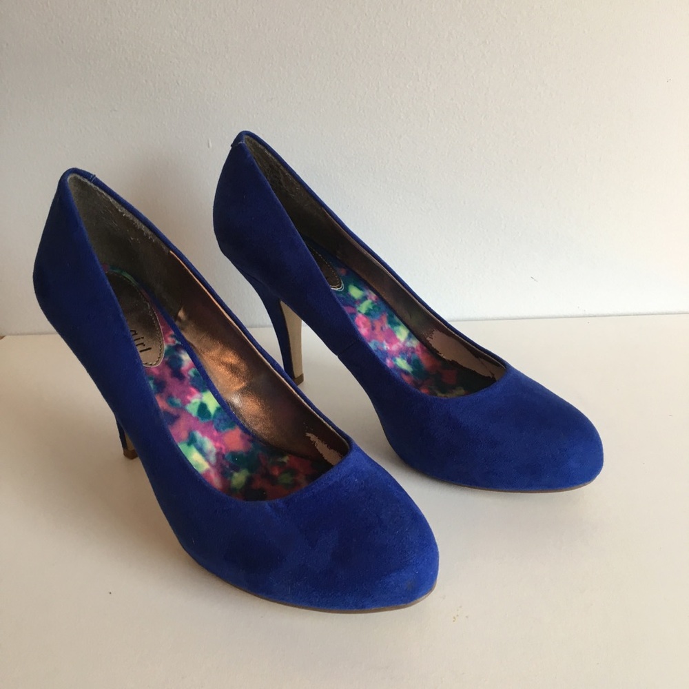 Madden Girl SHINE Blue Classic Pumps Size 8.5